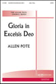 Gloria in Excelsis Deo SATB choral sheet music cover